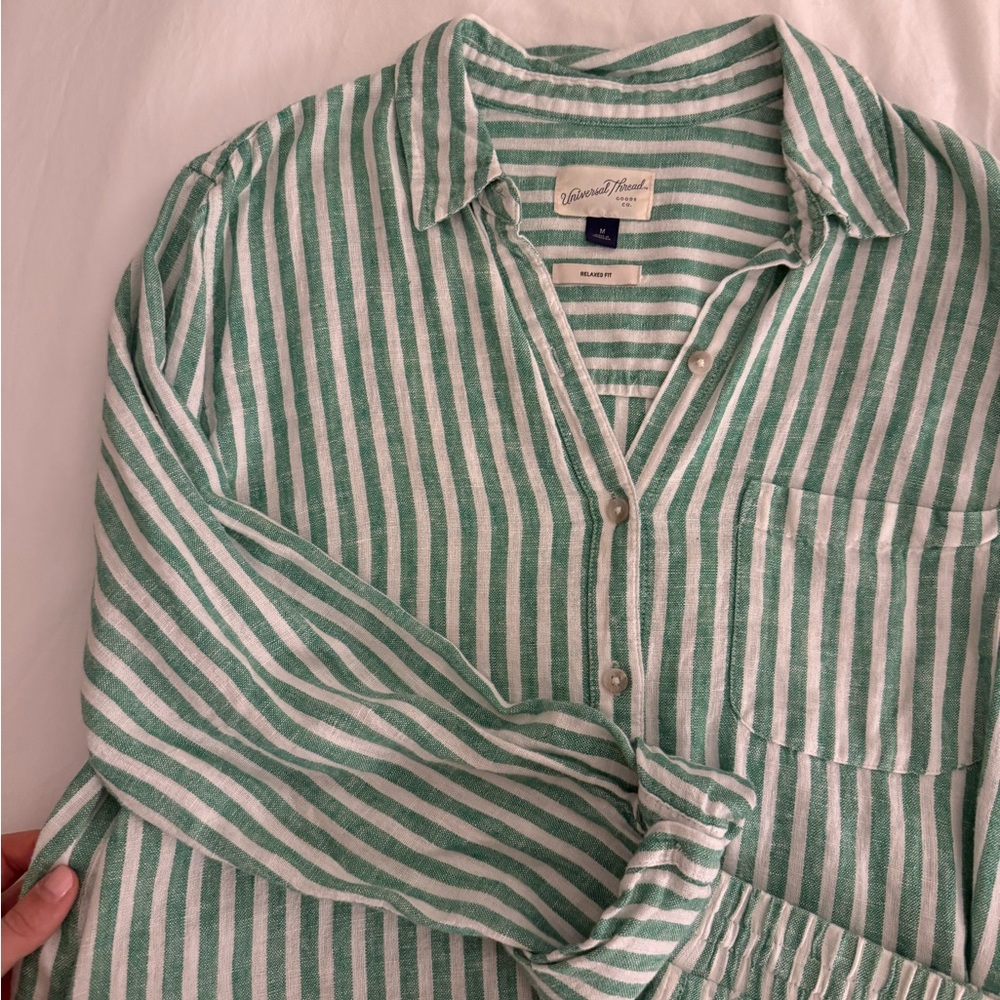 Green Striped Universal Thread Set - image 4